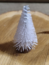 Dekorace vánoční stromeček bílý malinký