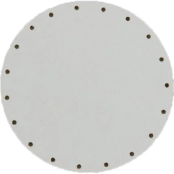 sololak bílý pr.12cm s otvory 22B0012K