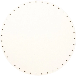 sololak bílý pr.25cm s otvory 22B0025K