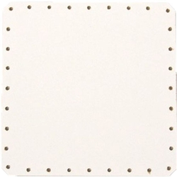 sololak bílý čtver.15x15cm s otvory 22B1515C