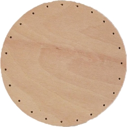 překližka tl.4mm pr.18cm s otvory 22P0018