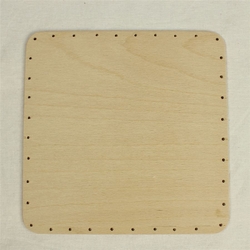 překližka tl.4 mm, čtverec 20x20 cm s otvory 22P2020C