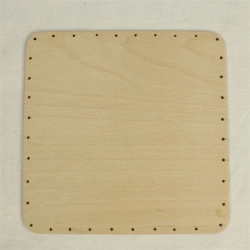 překližka tl.4 mm, čtverec 20x20 cm s otvory 22P2020C