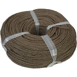 pap. provázek hnědý 2,5-3mm kot. 0,50kg 5327000-18