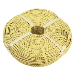 papírový provázek světležlutý 2,5-3mm kotouč 0,50kg 5327000-02