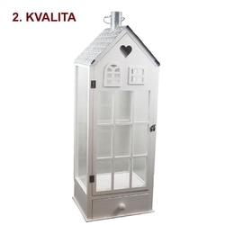 Dřevěná lucerna velká 2. jakost D6035/V