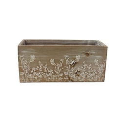 Dřevěný obal s plastem D6896/A