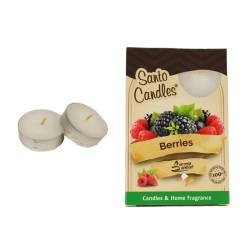 Svíčka čajová BERRIES 6ks II. MSC-TL1024
