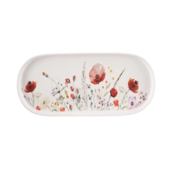 Tác servírovací porcelánový MÁK 25x12 cm O0556
