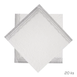 Ubrousek papír embosovaný 20 ks 33x33 cm O0569