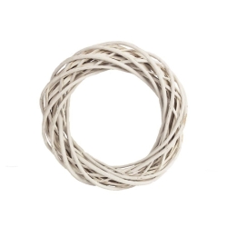 Věnec bílý pr. 25 cm P0372-01