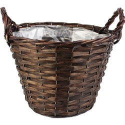 Obal s plastem hnědý P0478