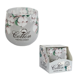 Svíčka vonná ve skle COTTON 100g G