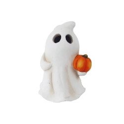 Halloweenská dekorace duch s LED osvětlením 2. jakost X7433