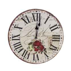 Hodiny pr. 34cm - RŮŽE 355219