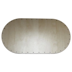 sololak javor ovál 16x30cm s otvory 22J1630V
