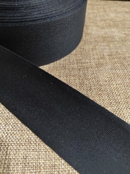 Keprovka - tkaloun šíře 50 mm černá