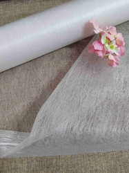 Dekorační netkaná textilie šíře 50 cm bílá