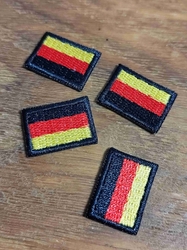 Nažehlovačka mini vlajka - Německo 