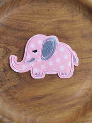 Nažehlovačka slon růžový