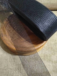 Modistická krinolína na vyztužení šatů a výrobu fascinátorů šíře 5 cm černá