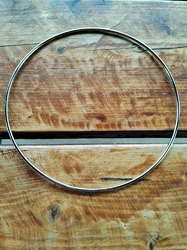 Kovový kruh na lapač snů / k dekorování Ø18 cm