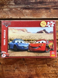Puzzle Cars 100 ks + karty zdarma