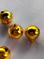 Rolničky Ø12 mm ve zlaté barvě 