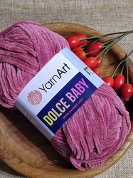 Pletací příze YarnArt Dolce Baby 50 g 751 starorůžová