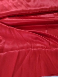 Satén metráž šíře 150 cm barva červená