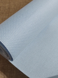 Vyšívací tkanina Kanava 54 oček šíře 50 cm světle modrá