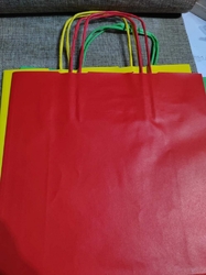 Papírová taška velká červená