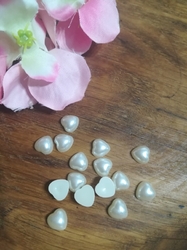 Perlové srdce / perly k nalepení