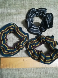 Gumička scrunchie do vlasů sada 3 ks