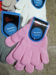 Dětské pletené rukavice různé barvy