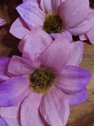 Umělý květ Ø60 mm růžovo fialková