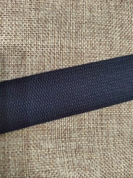 Bavlněný popruh šíře 30 mm černý