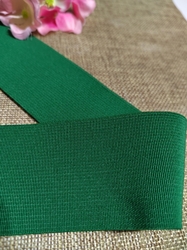Pruženka hladká šíře 50 mm tkaná zelená