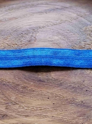 Lemovací pruženka půlená šíře 16 mm modrá capri