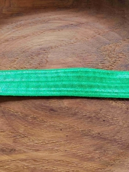 Lemovací pruženka půlená šíře 20 mm zelená