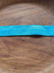 Lemovací pruženka půlená šíře 20 mm modrá azurová