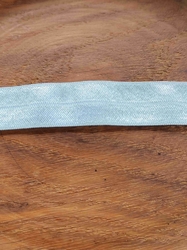 Lemovací pruženka půlená šíře 20 mm modrá bledá