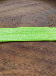 Lemovací pruženka šíře 19 mm žlutozelená neon