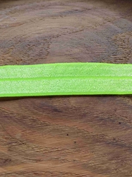 Lemovací pruženka šíře 19 mm žlutozelená neon