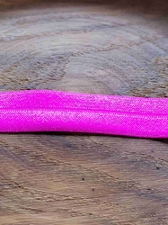 Lemovací pruženka šíře 19 mm růžová neon