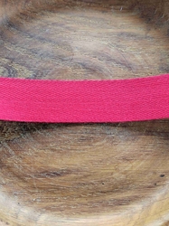 Keprovka - tkaloun šíře 25 mm červená