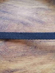 Popruh polypropylénový šíře 10mm černý
