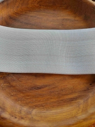 Pruženka hladká šíře 60 mm tkaná bílá