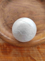 Koule Ø 5 cm polystyren bílá