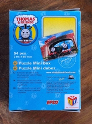 Puzzle mini Mašinka Tomáš 54 ks č.2